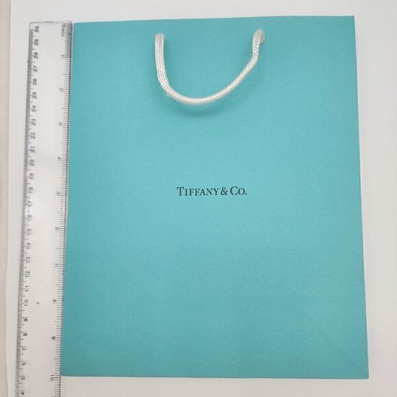 Tiffany & Co. blue paper shopping bag 8X10 jewelry gift bag  Tiffany & Co. Gift Bags Bundle of 5 Size 8x10